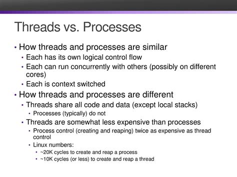 threads are similar to computer processes